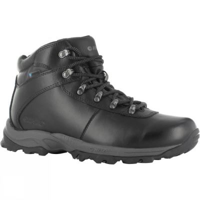 Botas Hi-Tec Eurotrek II WP Hombre Negras - Chile GCM982075